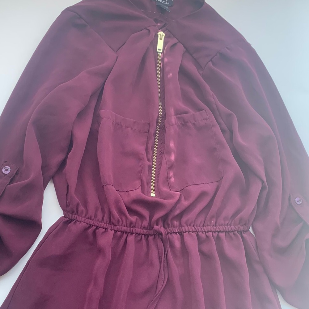 Rue21 burgundy mini dress❣️